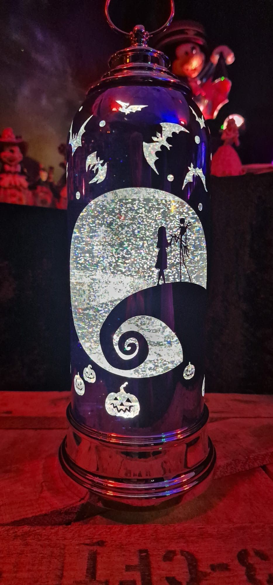 Nightmare before Christmas halloween kandelaars met led verlichting