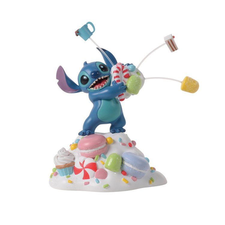 Stitch Orders It All Figurine - Disney Village by D56 6018367 pre order