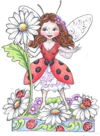 6020205 - Ladybug Fairy