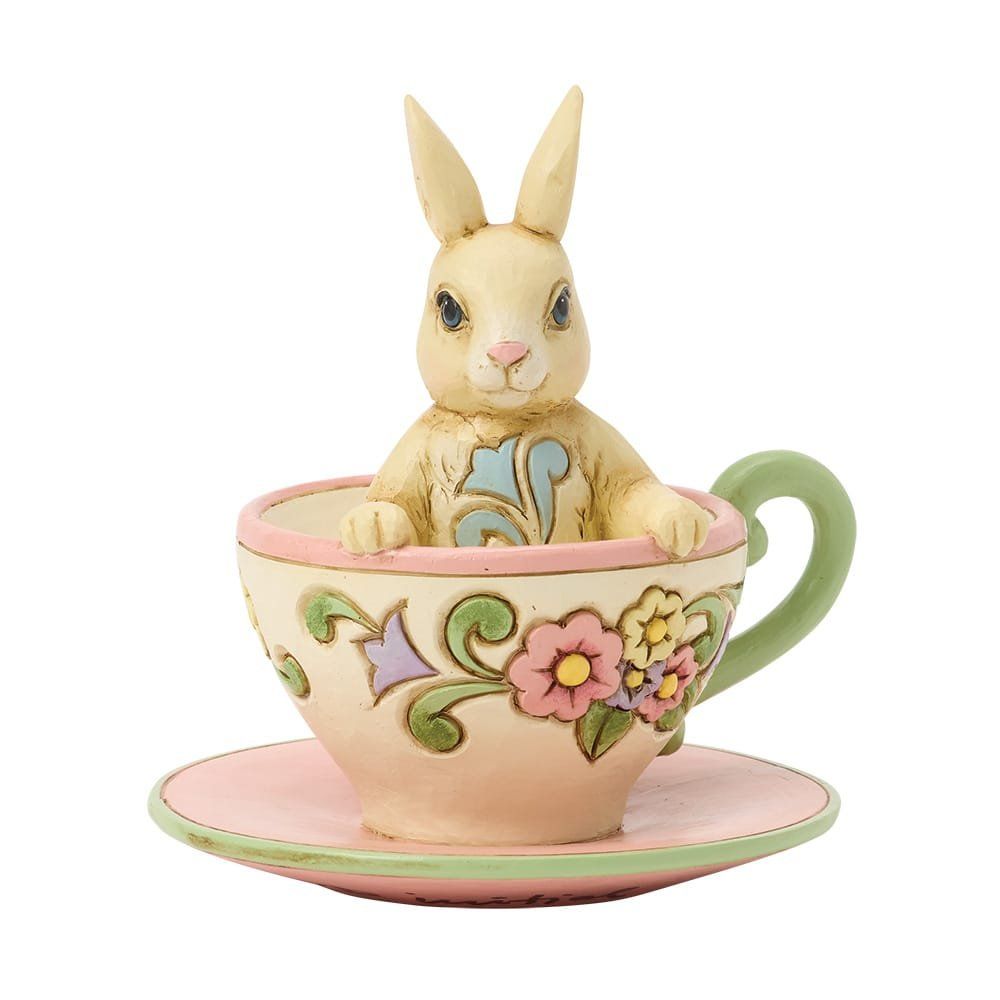 BUNNY IN TEACUP MINI FIGURINE 6017769 pre order