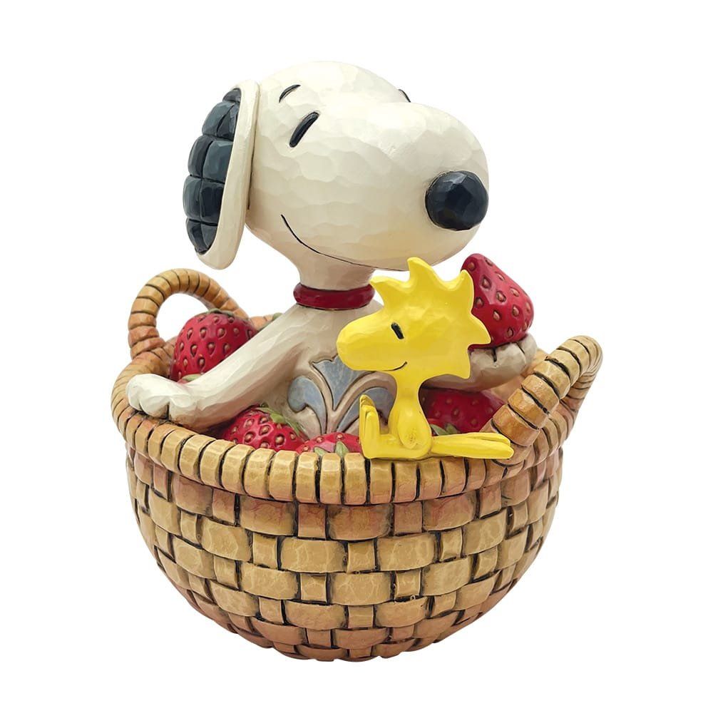 SNOOPY STRAWBERRIES FIGURINE 6017870