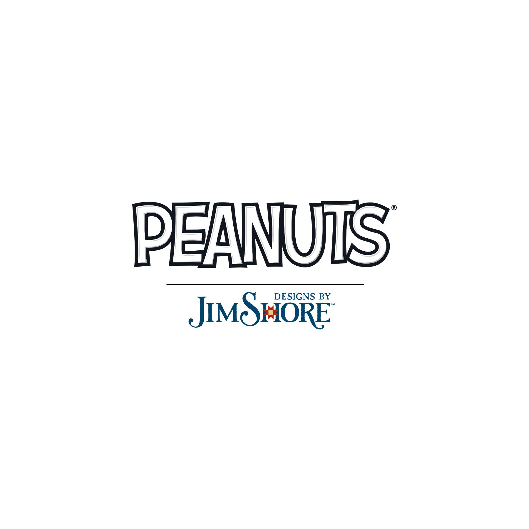 Logo Peanuts by Jim Shore