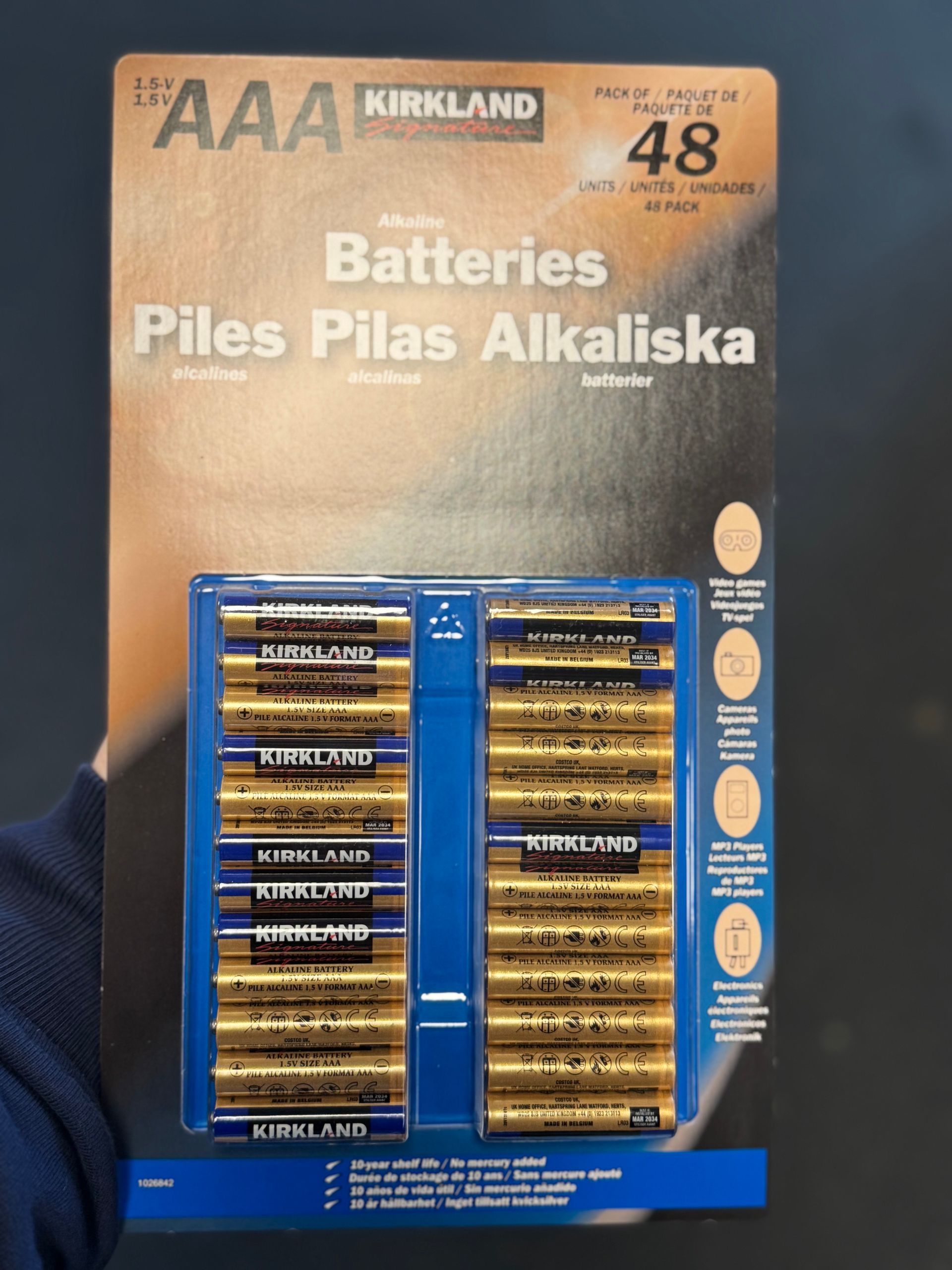 Batterijen AAA 48 stuks