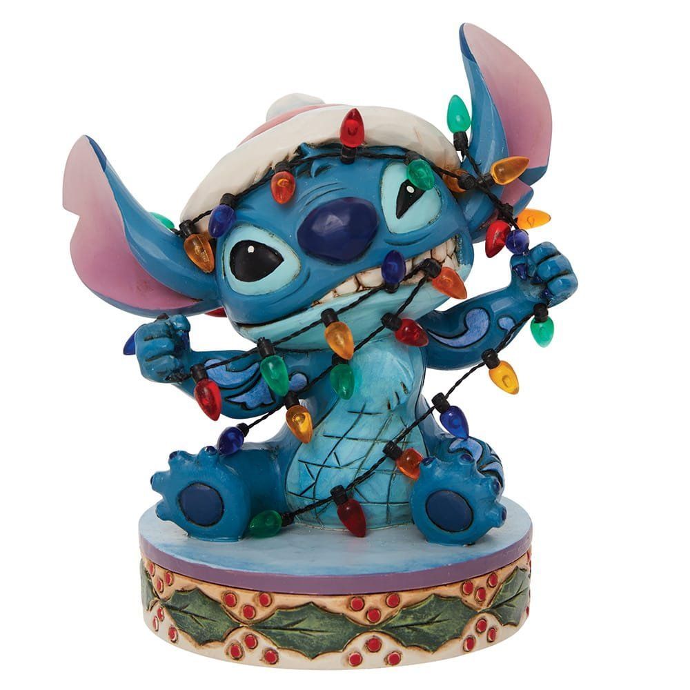 WINTERDEAL Stitch Wrapped in Lights Figurine (6010872)