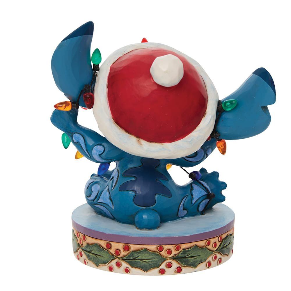 WINTERDEAL Stitch Wrapped in Lights Figurine (6010872)