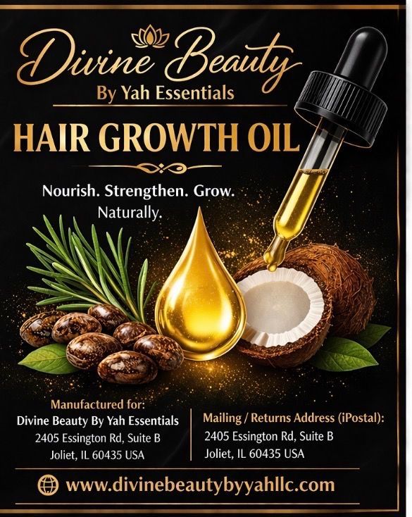 DivineBeautybyYah Hair Growth Oil
