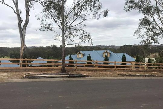 Wood  Fence — Fences in Aylmerton, NSW