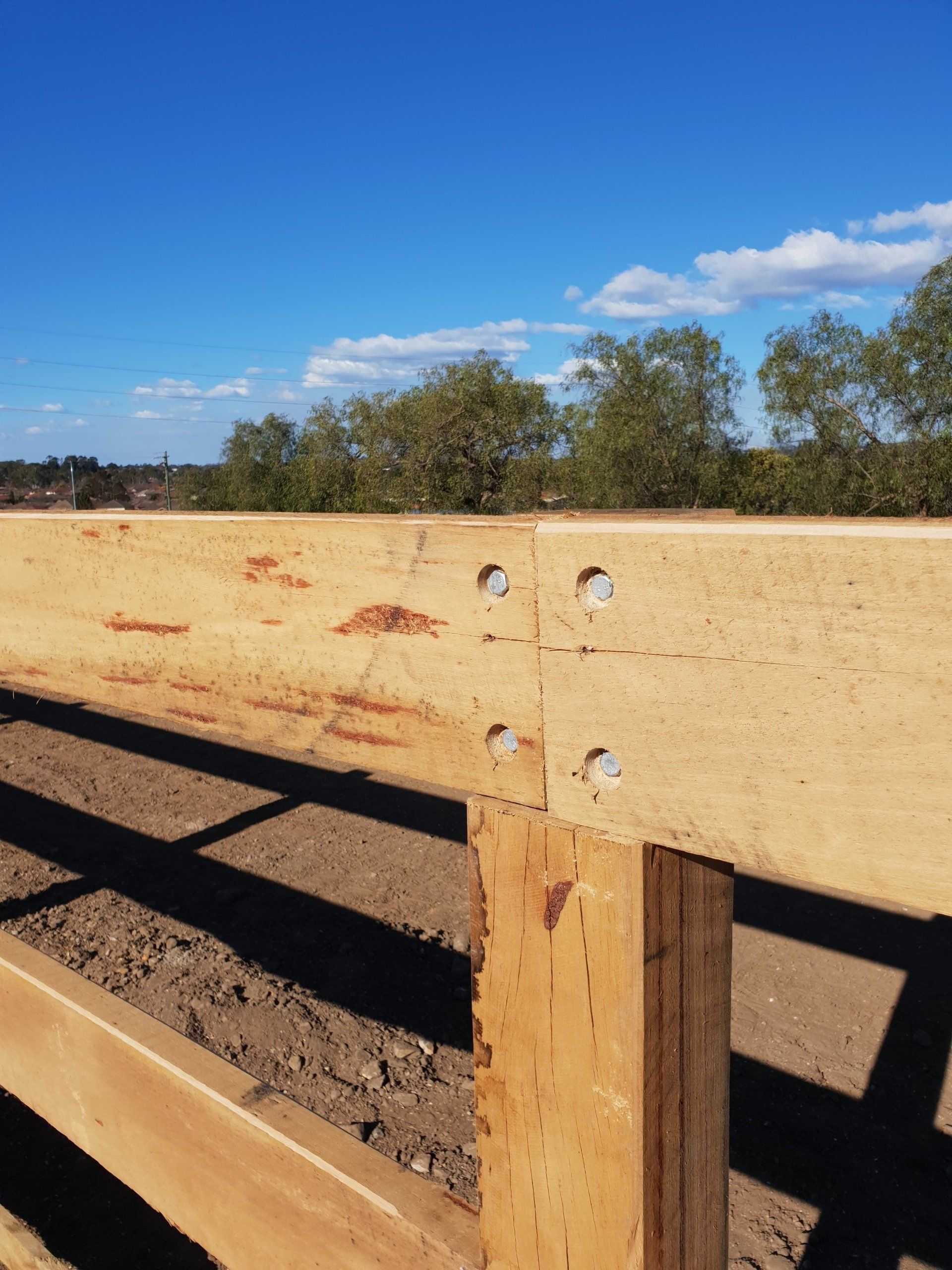 Wood Fence 36 — Fences in Aylmerton, NSW