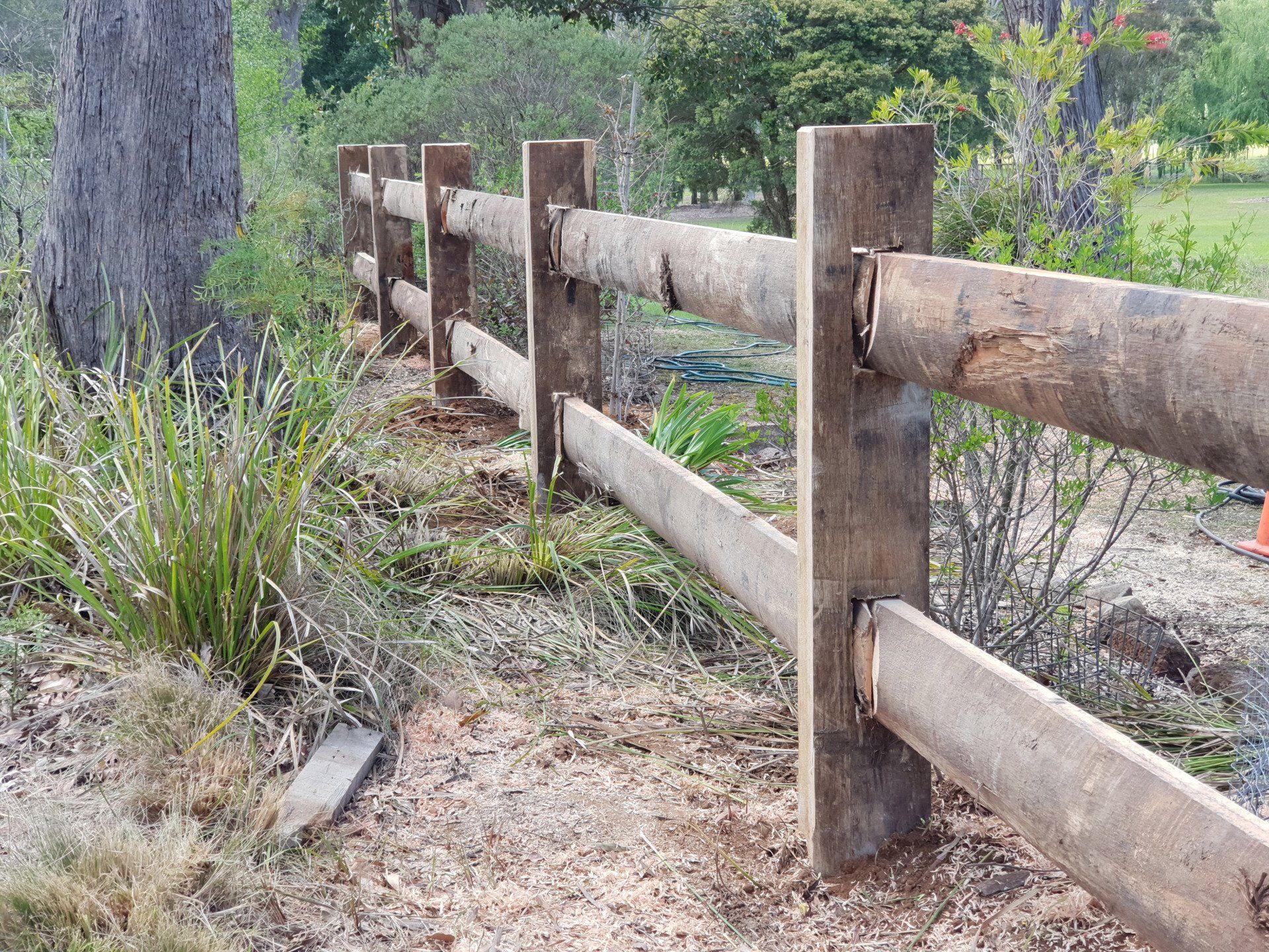 Wooden Fence 16 — Fences in Aylmerton, NSW
