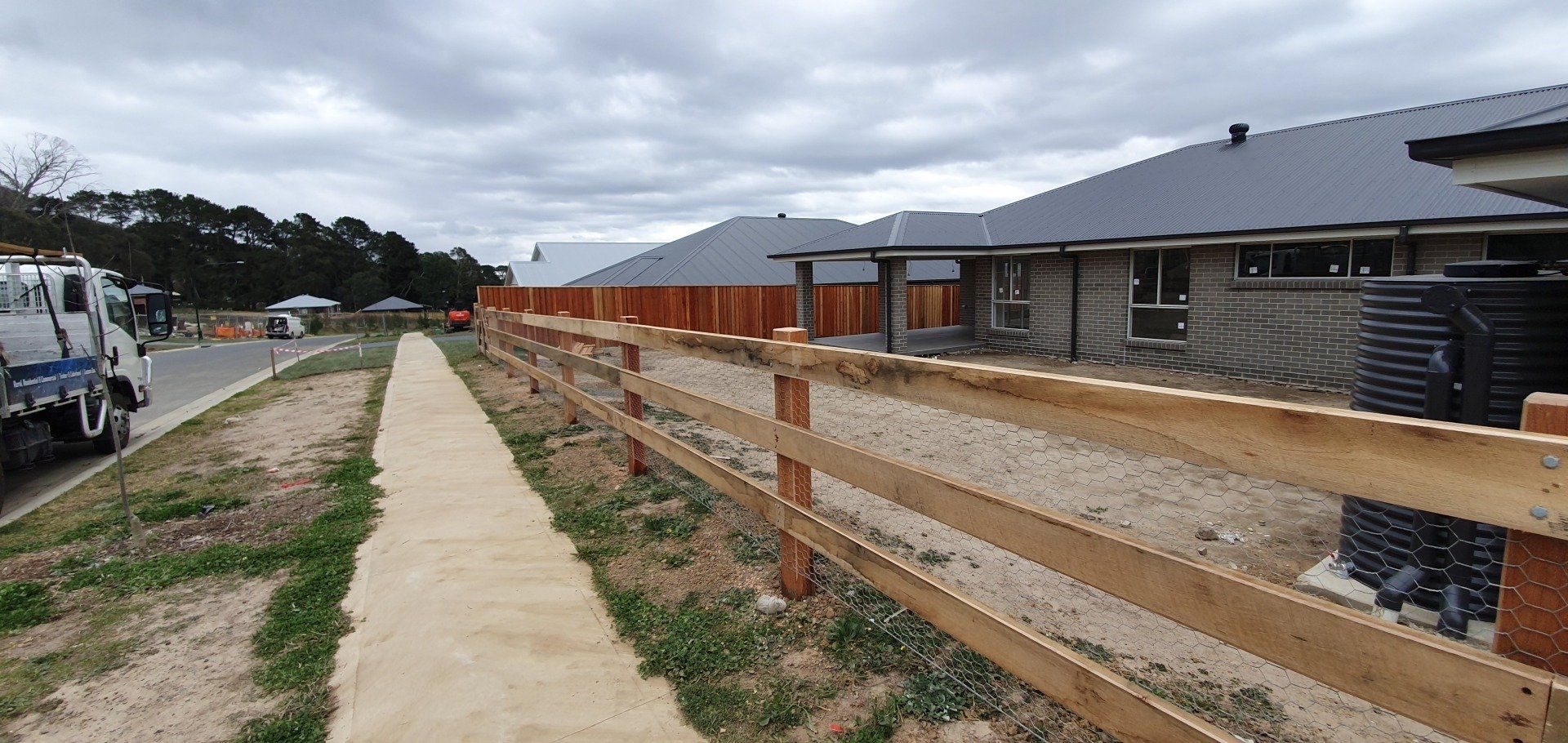 Wooden Fence 8 — Fences in Aylmerton, NSW