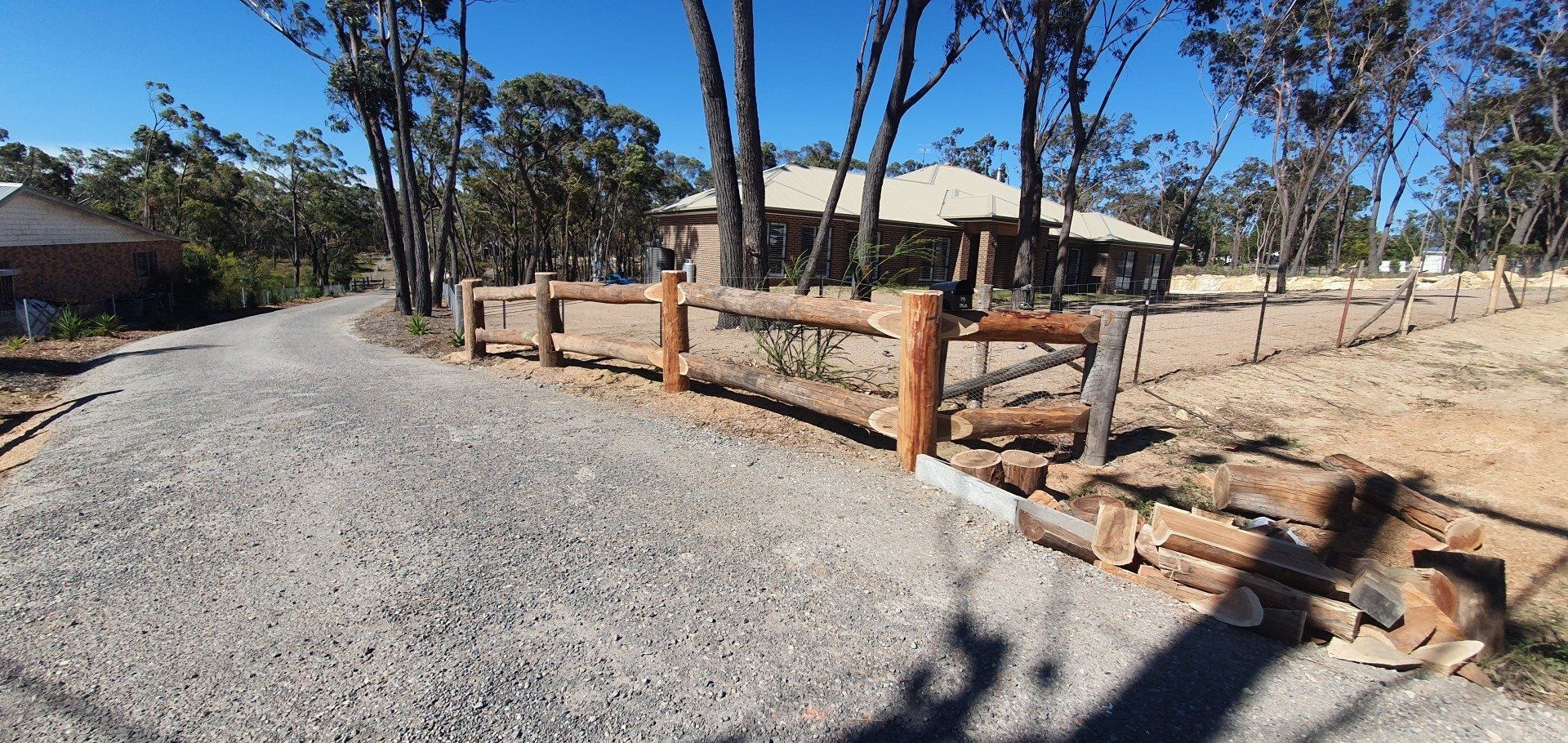 Wood Fence 2 — Fences in Aylmerton, NSW