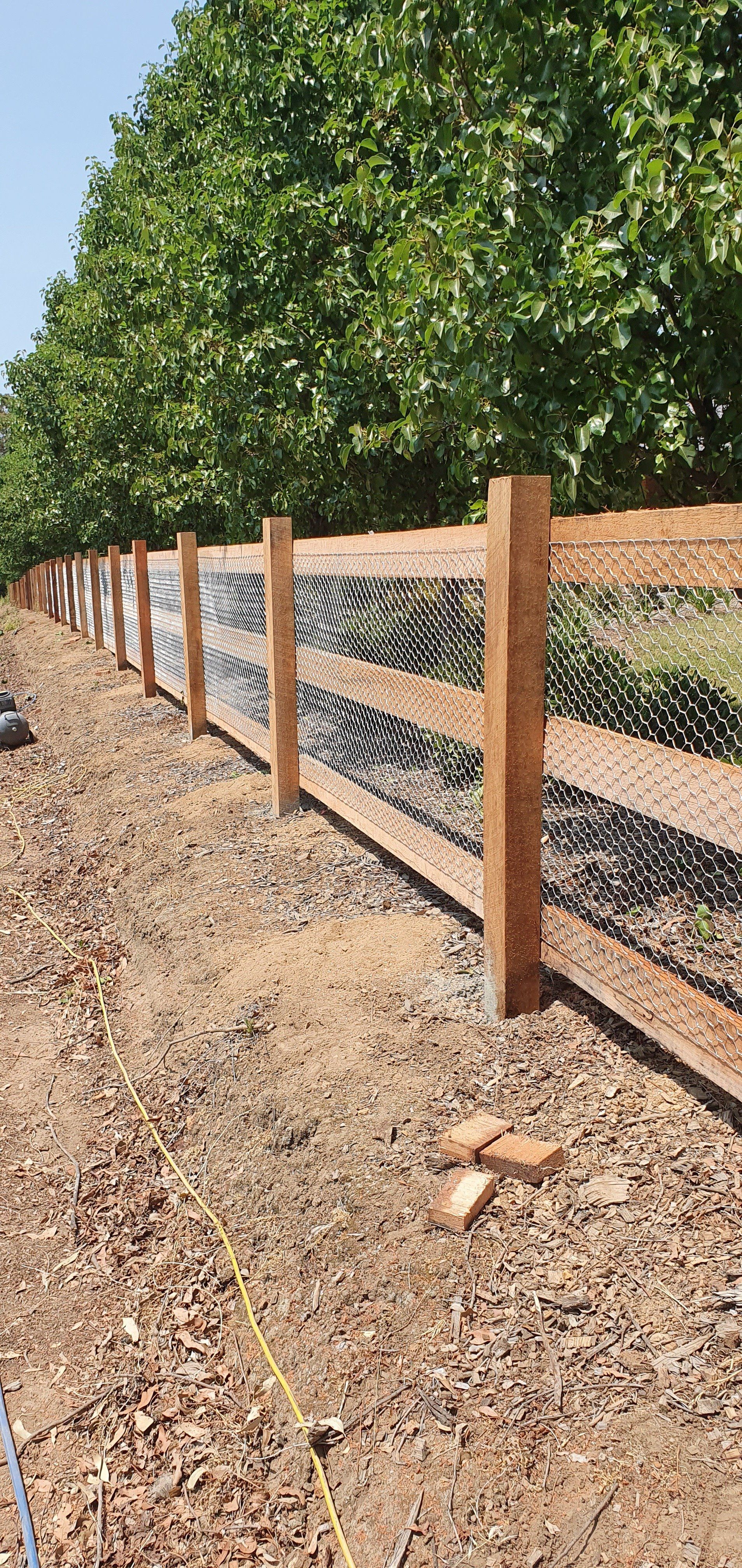 Wooden Railing 11 — Fences in Aylmerton, NSW