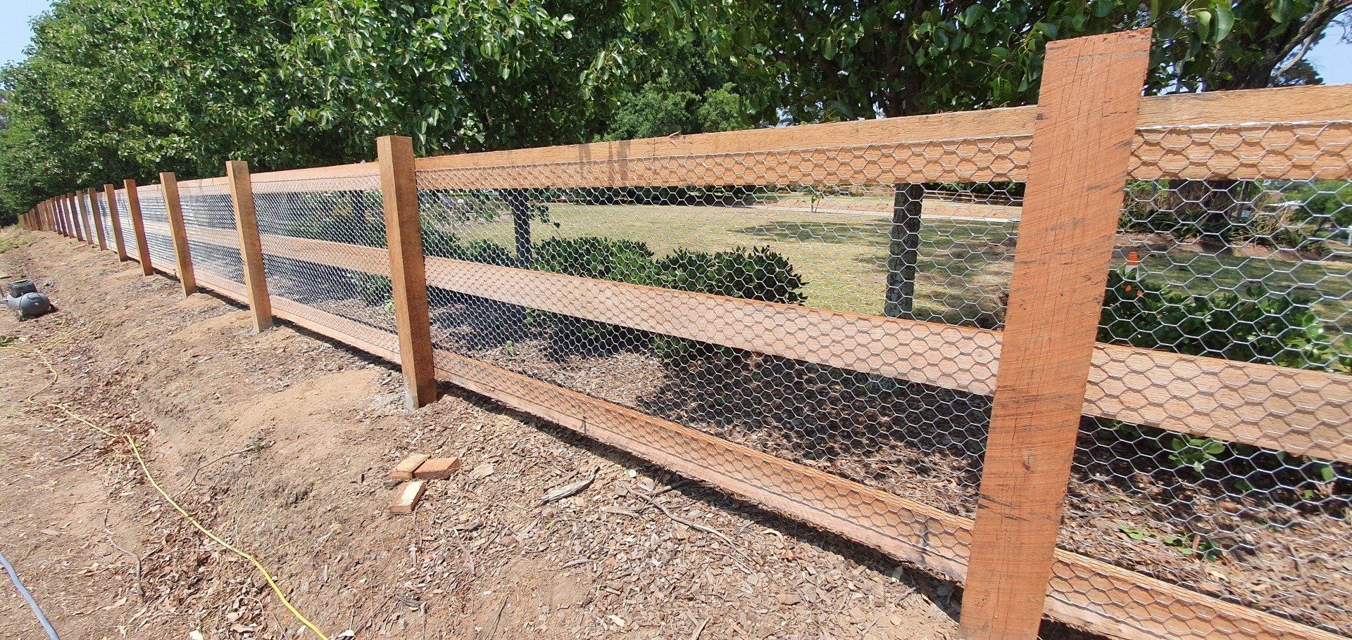 Wooden Railing 8 — Fences in Aylmerton, NSW