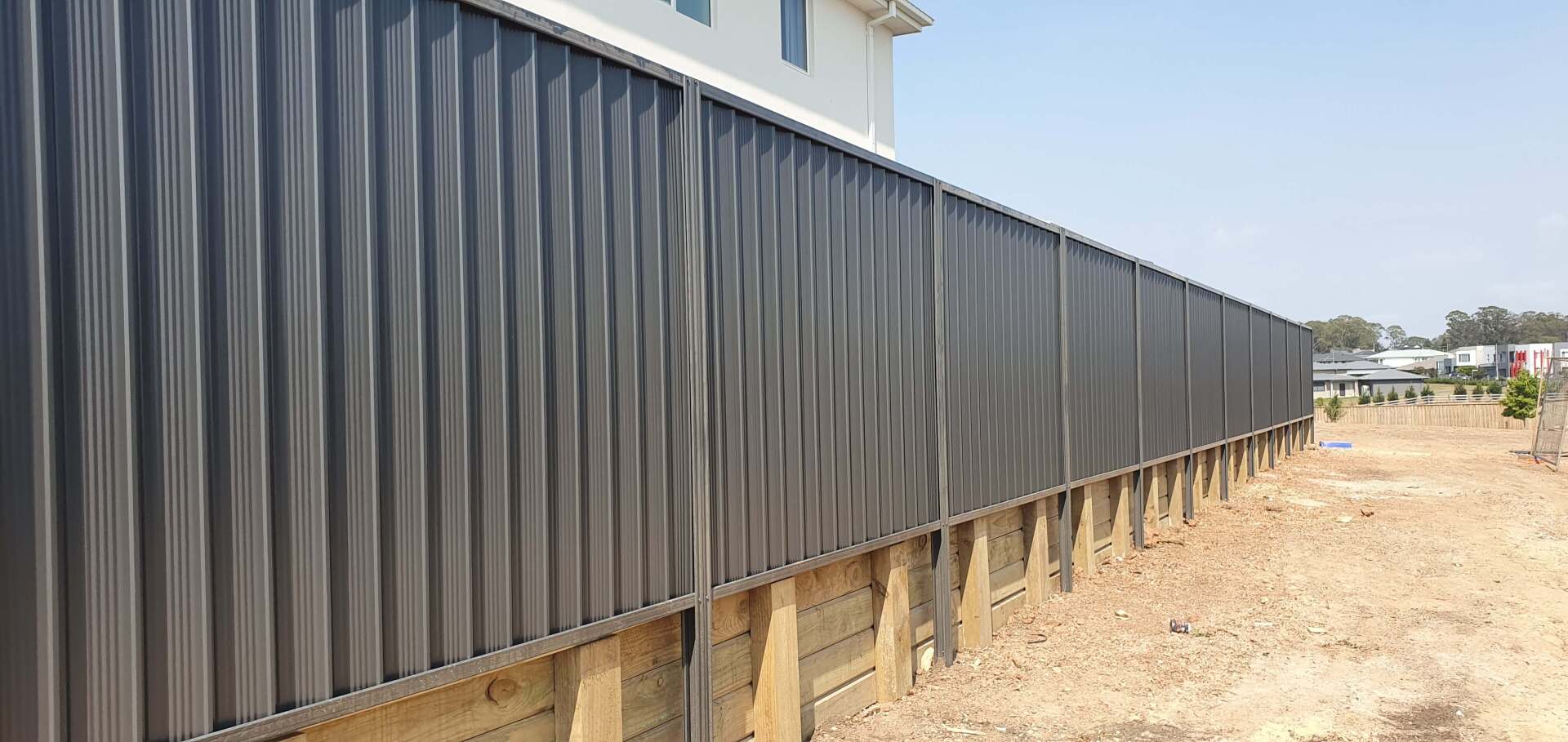 Fences at the Back of the House — Fences in Aylmerton, NSW