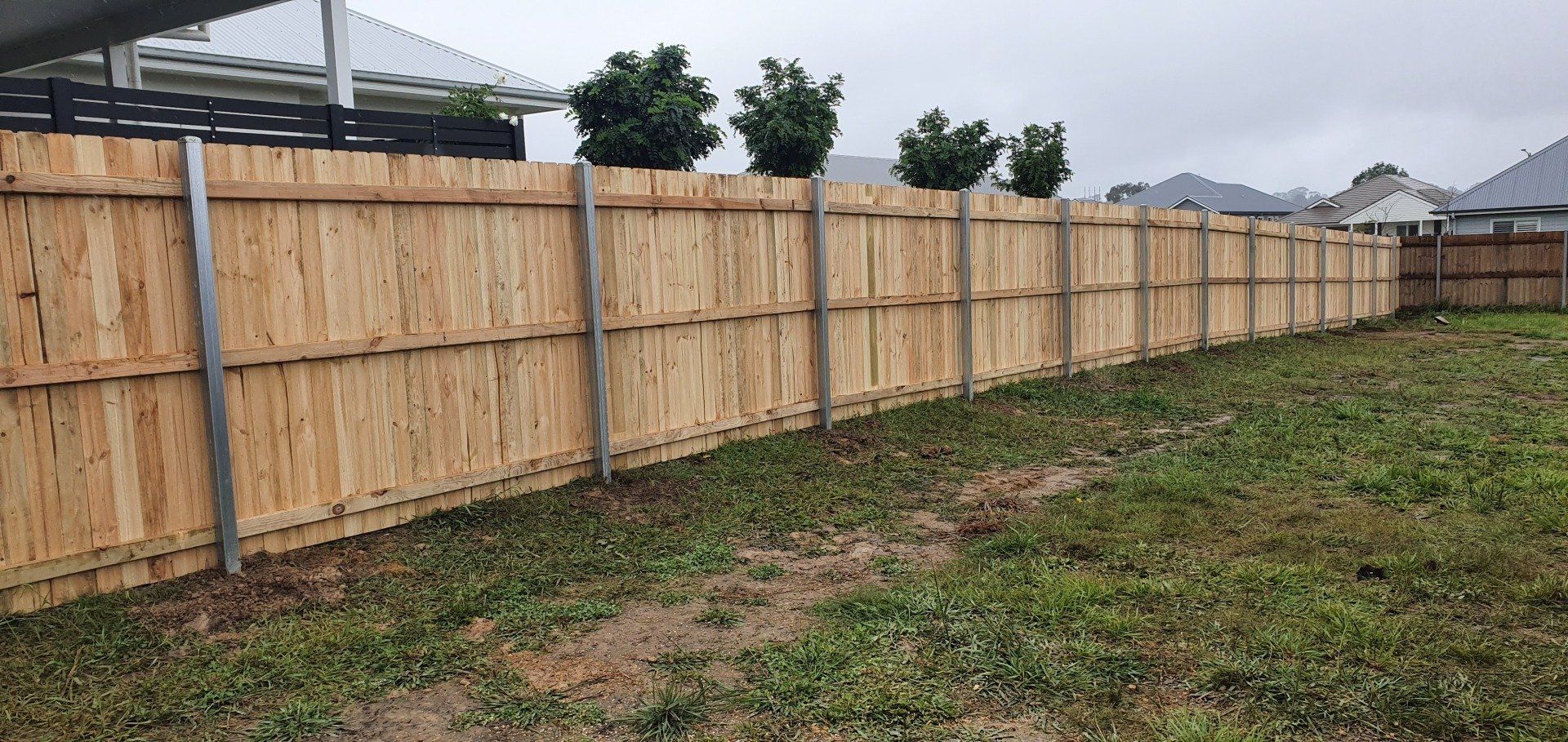 Wooden Privacy Fences 2 — Fences in Aylmerton, NSW