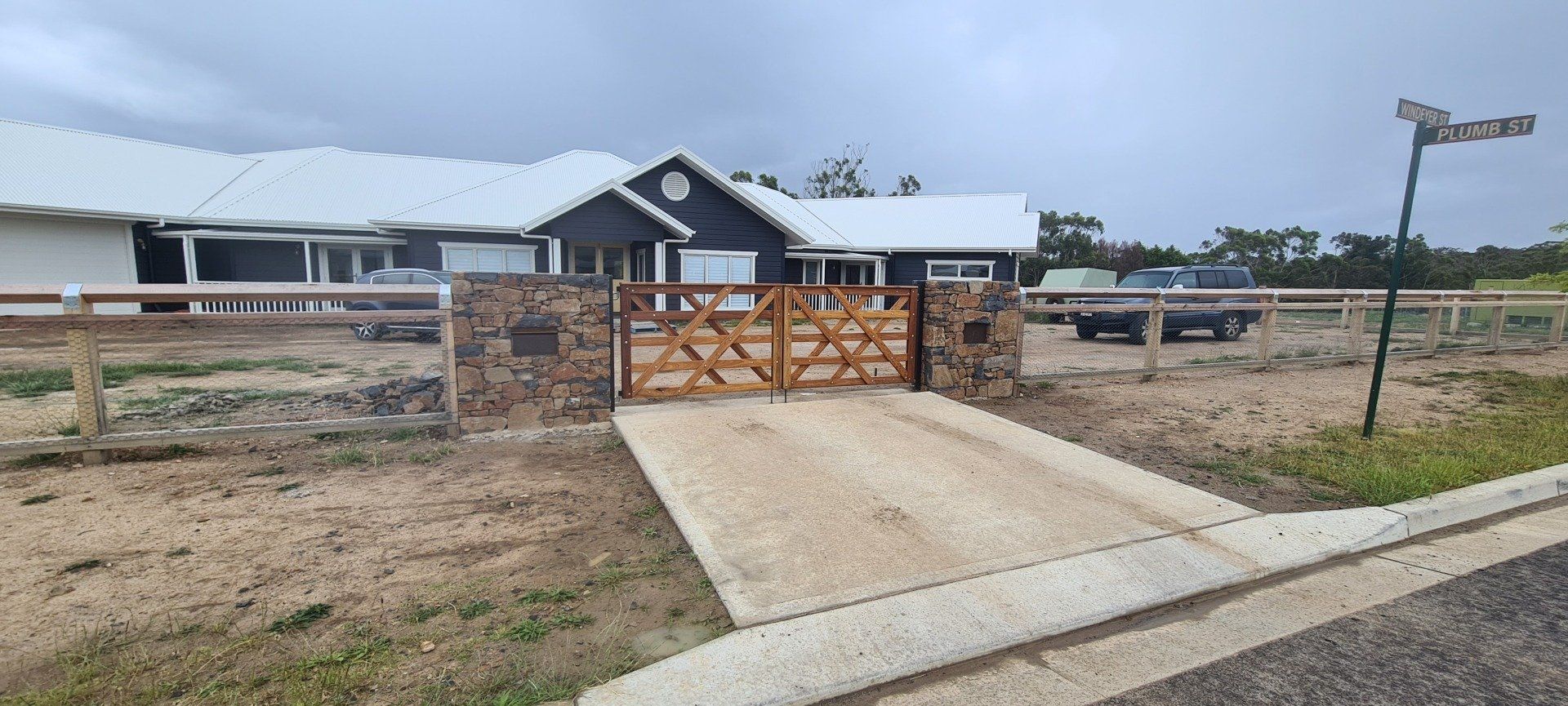 Beautiful Wooden Gates 3 — Fences in Aylmerton, NSW