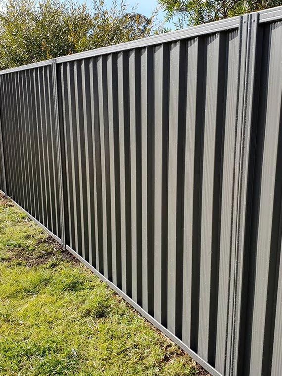 Metal Fence — Fences in Aylmerton, NSW