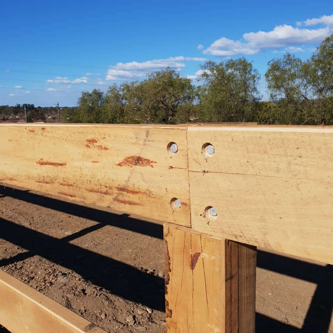 Close View of Fences with Screw — Fences in Aylmerton, NSW