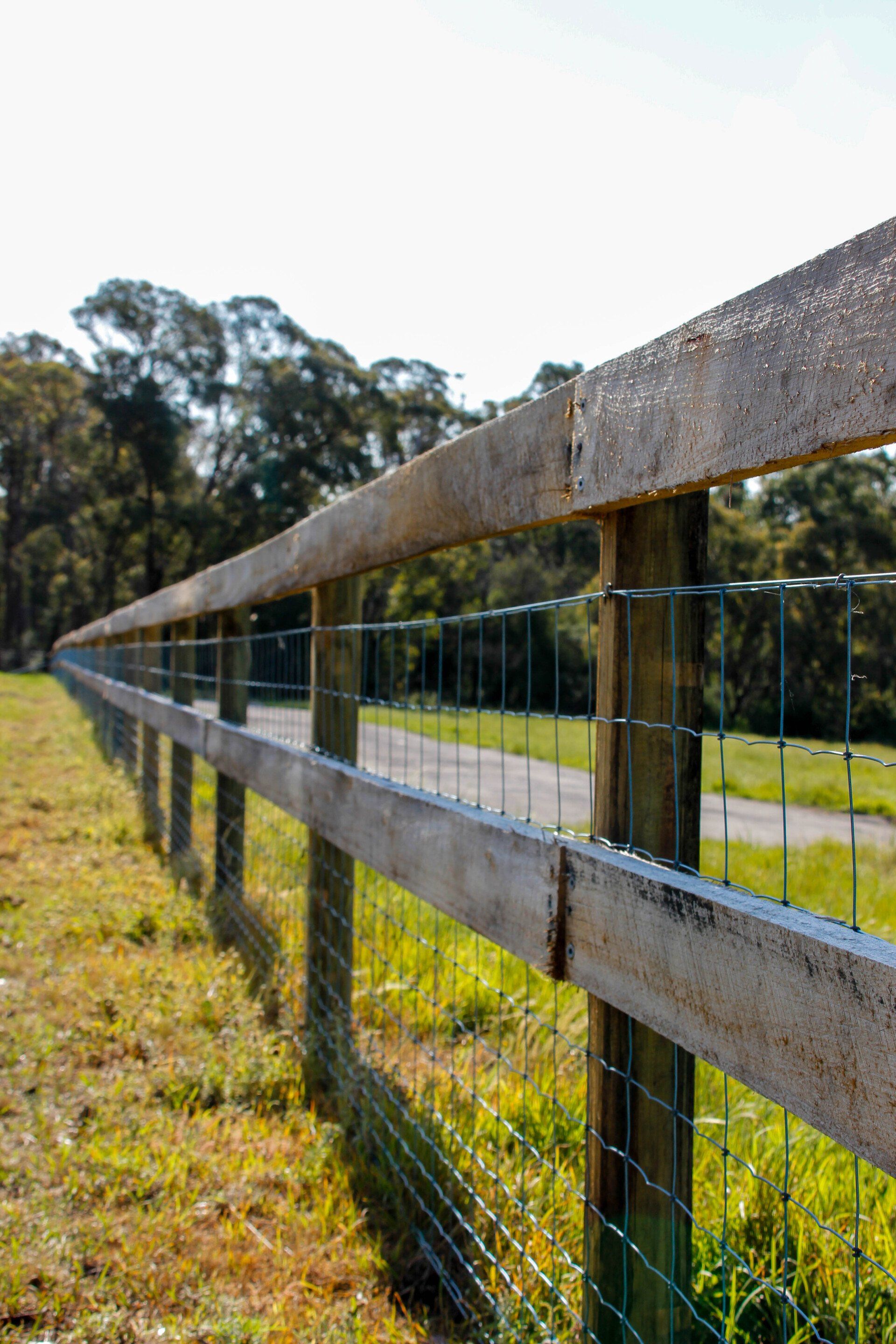 Right Side View of Custom Fence — Fences in Aylmerton, NSW