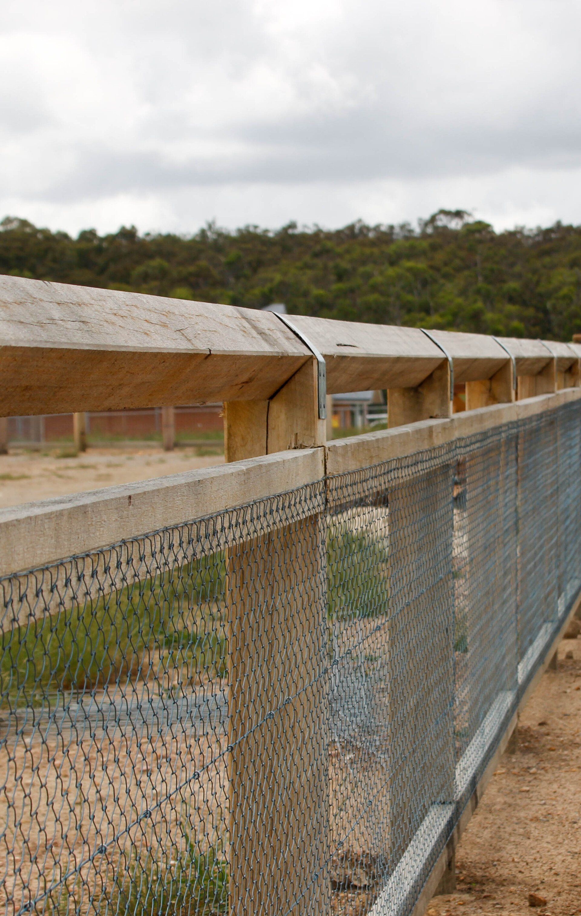 Custom Aluminum Mesh Fence — Fences in Aylmerton, NSW