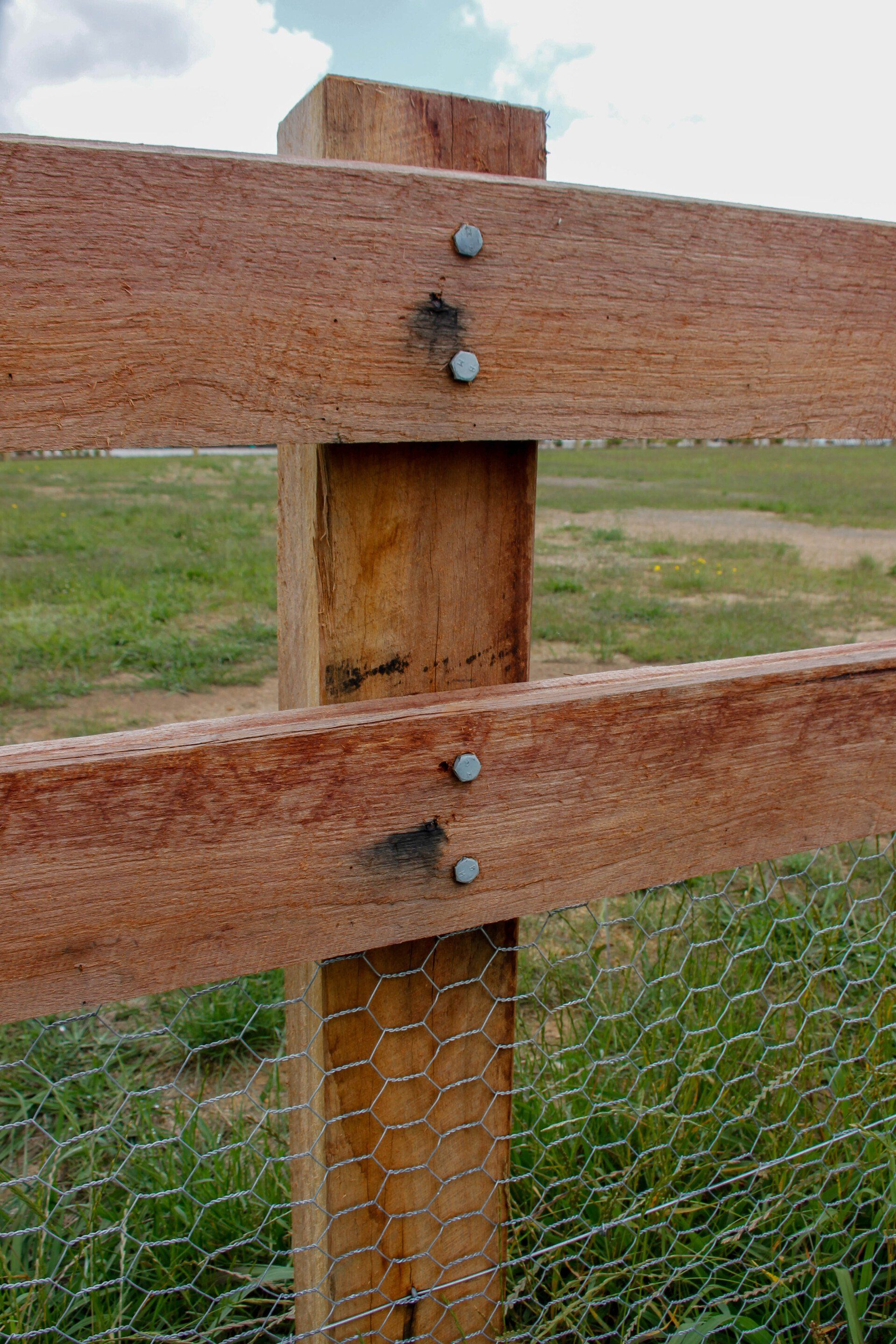 Timber Fence — Fences in Aylmerton, NSW