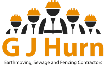 gj hurn earthmoving logo