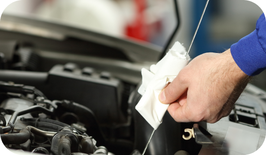 Technician Check Oil in Bremerton, WA - Complete Auto Repair