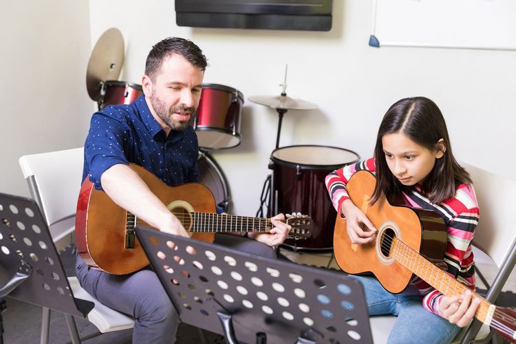 Music Teacher And Student — Carmel, IN — Carmel Music Academy