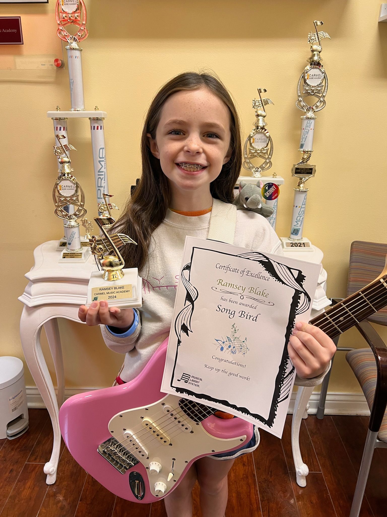 Boy Practicing the Electric Guitar — Carmel, IN — Carmel Music Academy