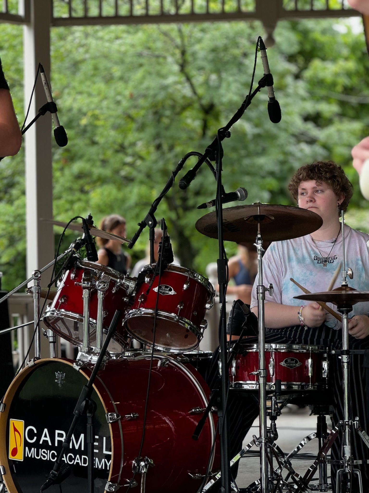 A Kid Playing Drums — Carmel, IN — Carmel Music Academy