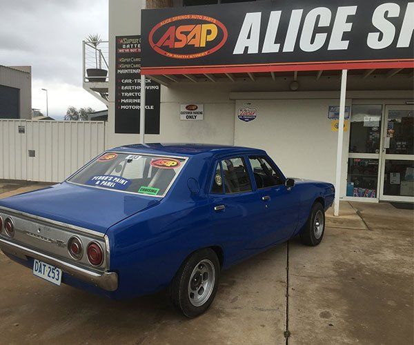 A Blue Sports Car — Alice Springs Auto Parts in Alice Springs NT