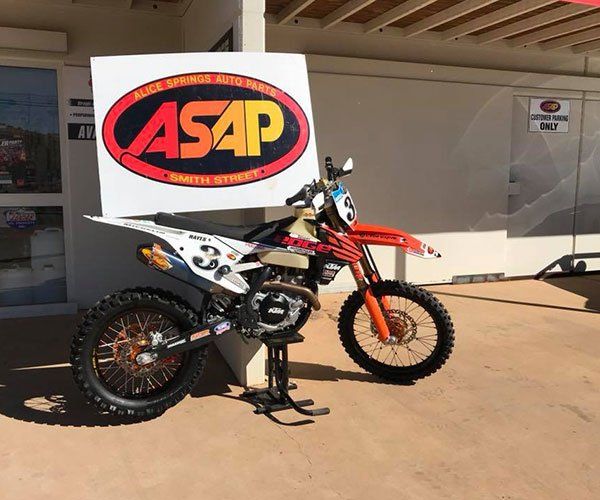 A Brand New Motorcycle — Alice Springs Auto Parts in Alice Springs NT