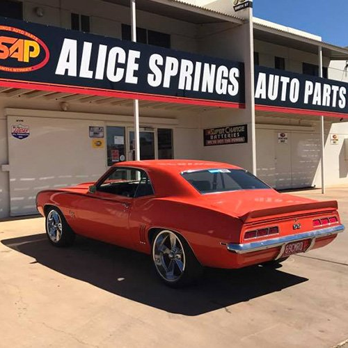 A Red Sports Car — Alice Springs Auto Parts in Ciccone, NT