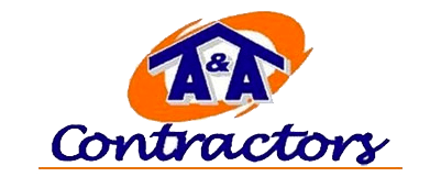 a and a contractors logo