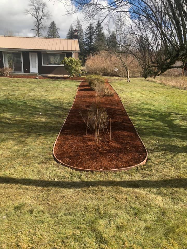 Garden Beds In Front Yard After — Monroe, WA — Noriega Landscaping