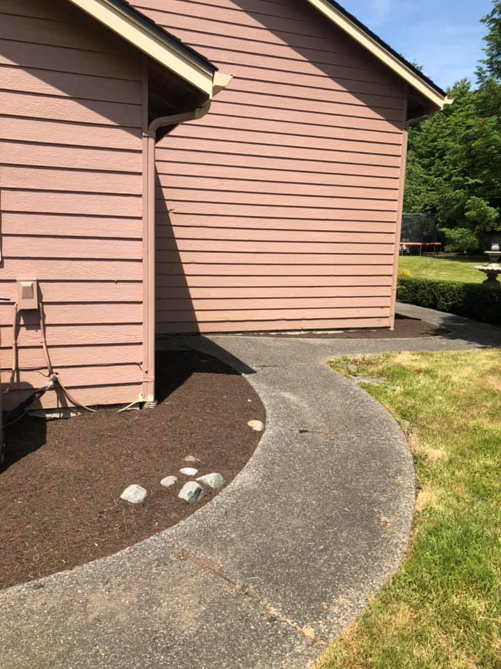 Overgrown Weeds After — Monroe, WA — Noriega Landscaping
