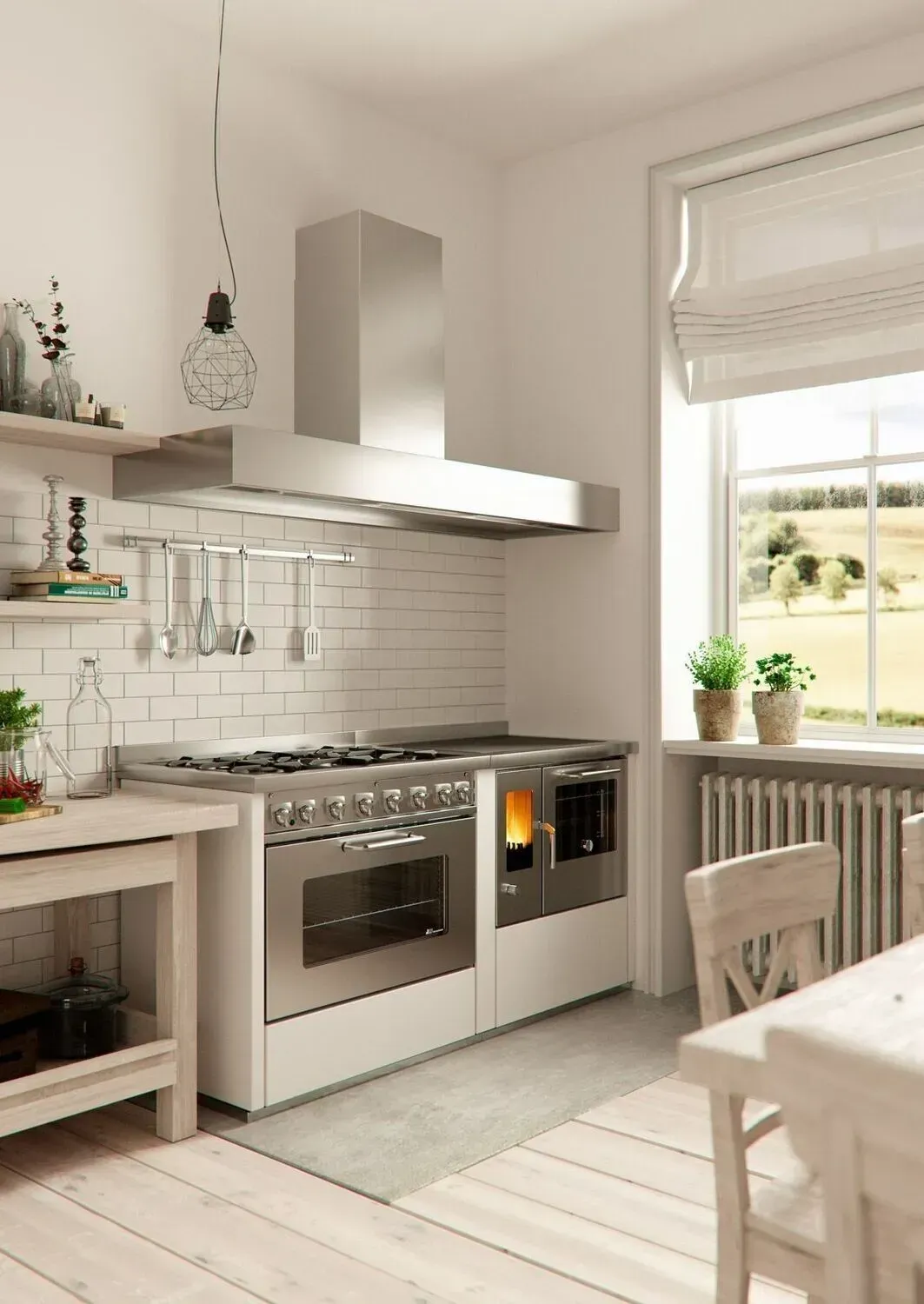 CUCINA A LEGNA DE MANINCOR MOD. E80