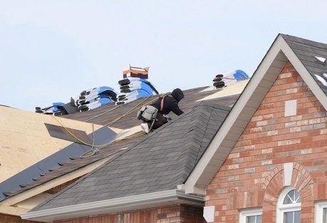 shingle roof replacement services in Kankakee county | M&B Roofing