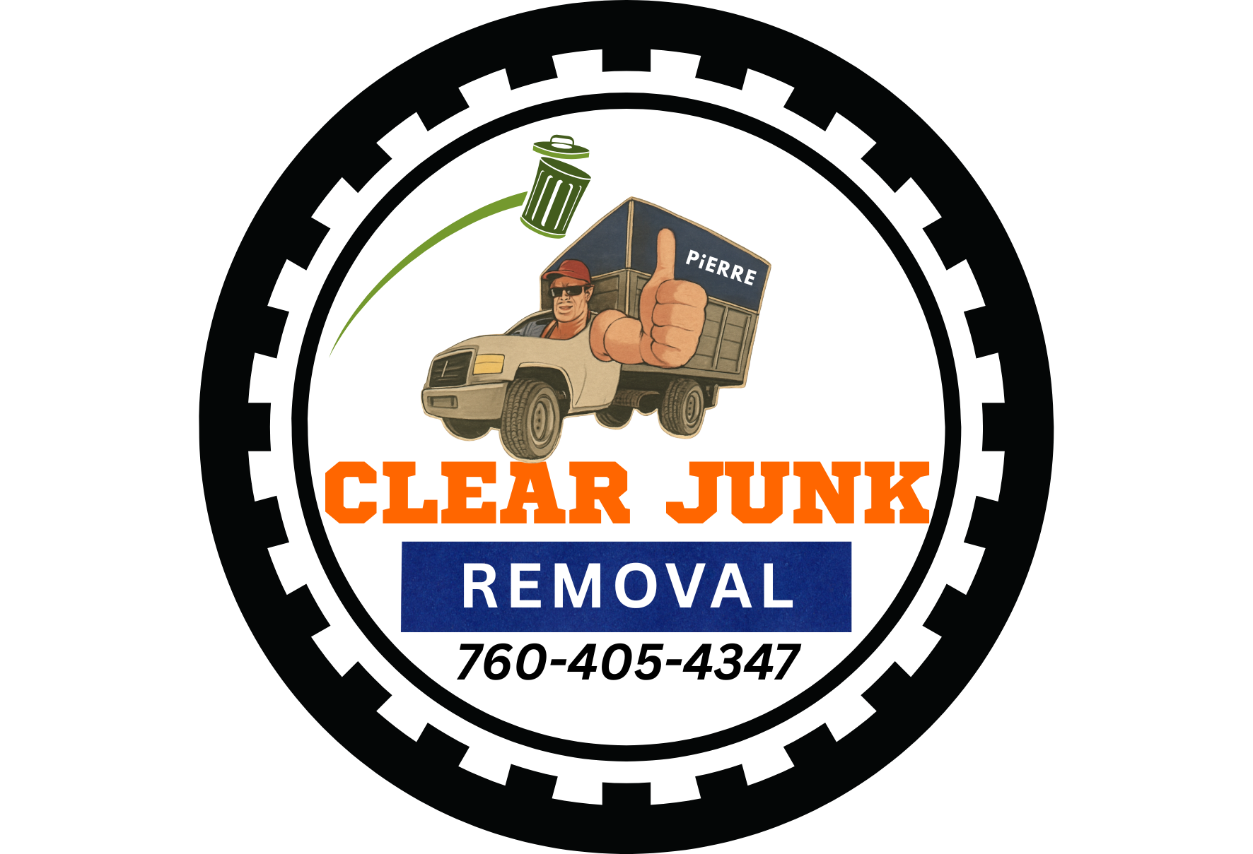 Clear Junk Removal logo
