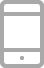 Gray smartphone icon.