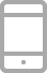 Gray smartphone icon.