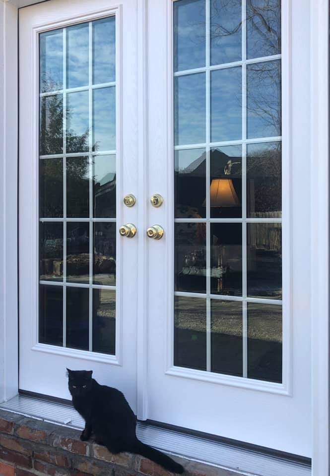 White house door — Prospect, KY — Mengel Exteriors
