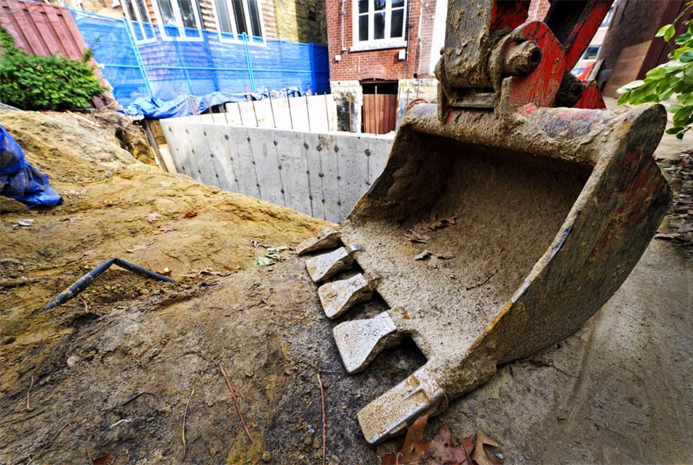 Bakckhoe doing general