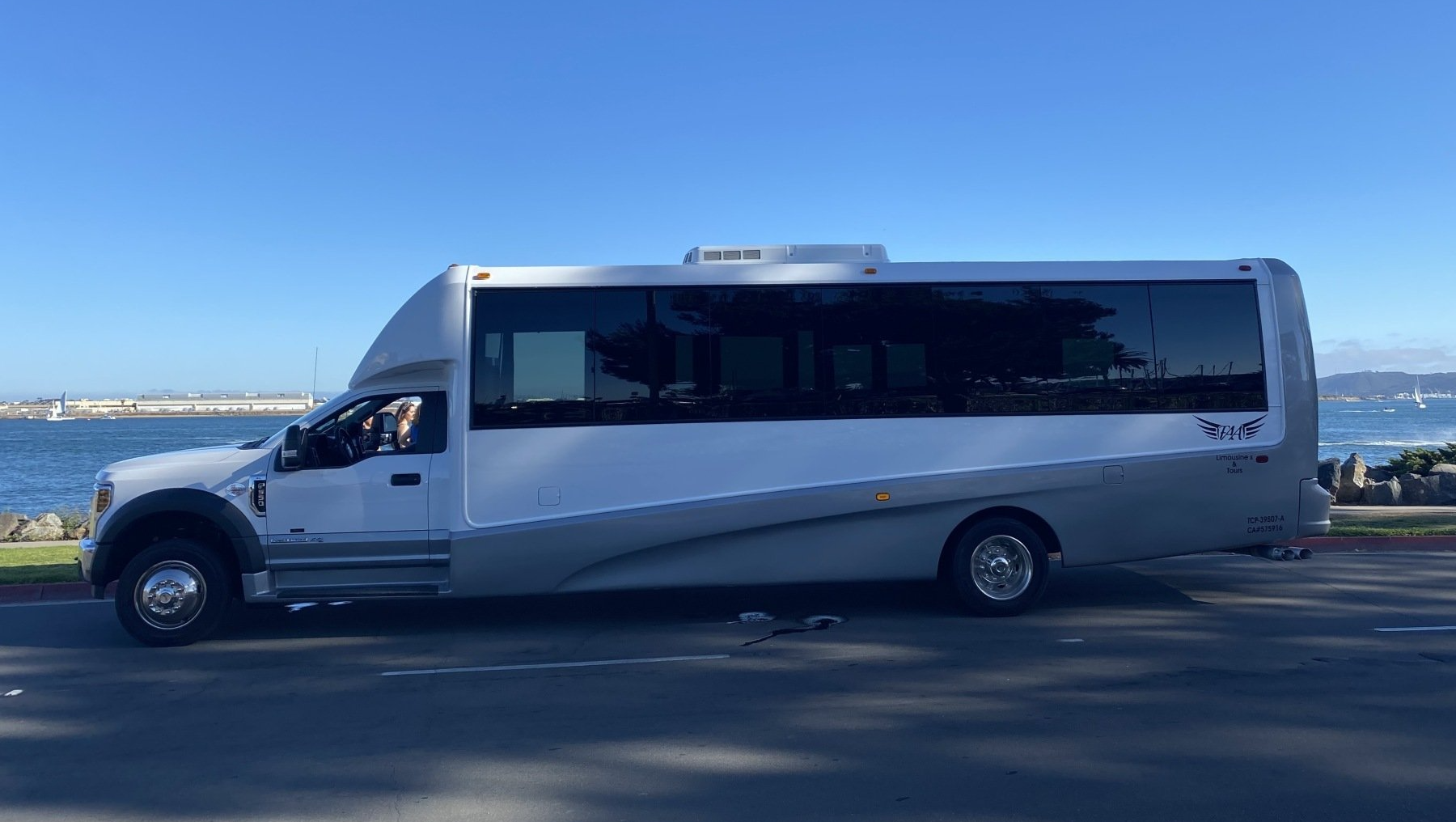 FAA Limousines & Tours 28 passenger party bus