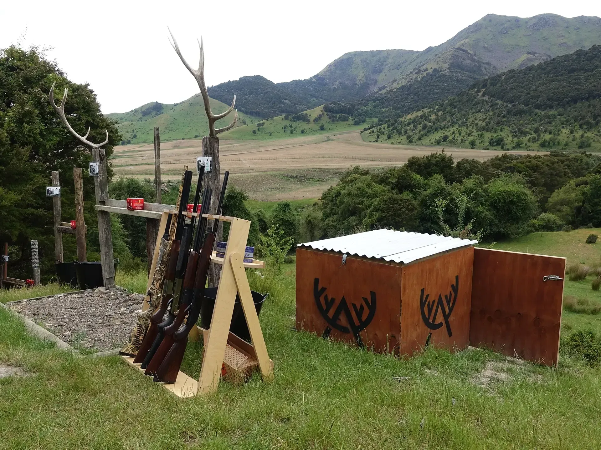 Team Building at Avon Valley Lodge - Governor’s Rest Clay Bird Shooting.