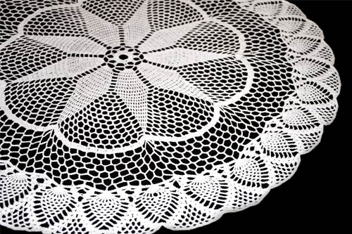 Antique Handmade Doilies — San Mateo, CA — Crystal Cleaning Center