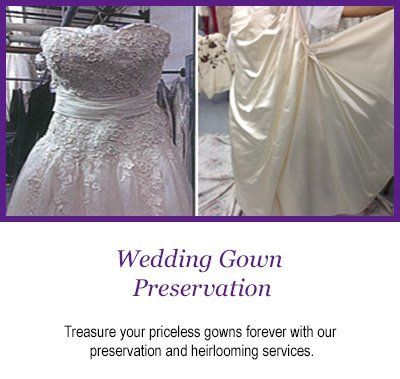 Wedding Gown Preservation — San Mateo, CA — Crystal Cleaning Center