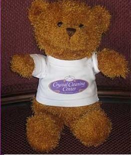 Cute Teddy Bear with Clothes — San Mateo, CA — Crystal Cleaning Center