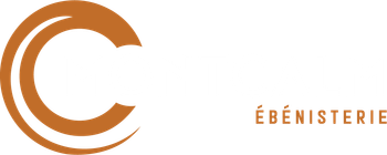 Un logo pour une entreprise appelée ébénisterie