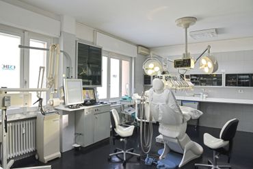 la sala di uno studio dentistico